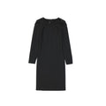 Black Alberta Ferretti cocktail dress made of elastane, featuring a fitted silhouette and elegant design perfect for formal occasions.