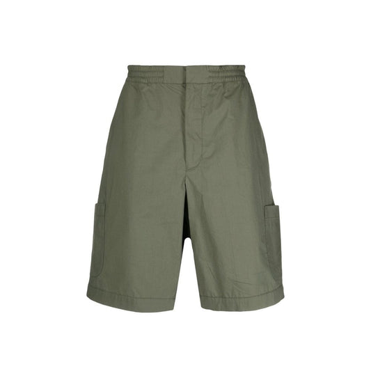 Ambush Bicolor Cotton Bermuda Shorts Ambush