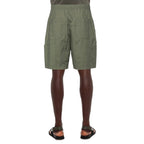 Ambush Bicolor Cotton Bermuda Shorts Ambush