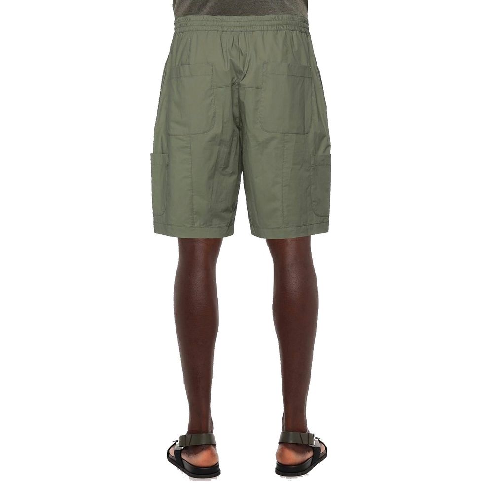 Ambush Bicolor Cotton Bermuda Shorts Ambush