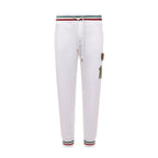 Dolce & Gabbana White Cotton Joggers Workout Pants