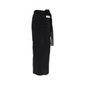 Black elastane long skirt by Dolce & Gabbana, featuring a sleek, fitted design with subtle detailing and a smooth fabric finish.