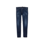 Dsquared² Blue Cotton Skinny Jeans - Eljoys Fashion 