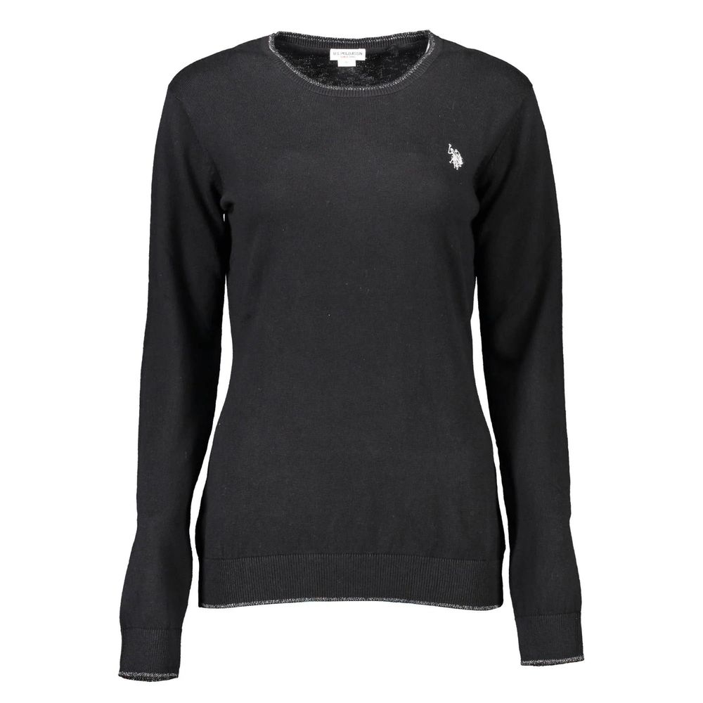 U.S. POLO ASSN. Black Cotton Sweatshirt U.S. POLO ASSN.