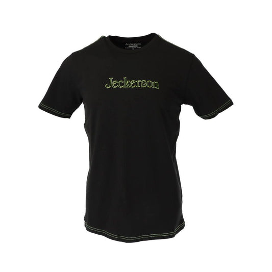 Jeckerson Black Cotton T-Shirt Jeckerson