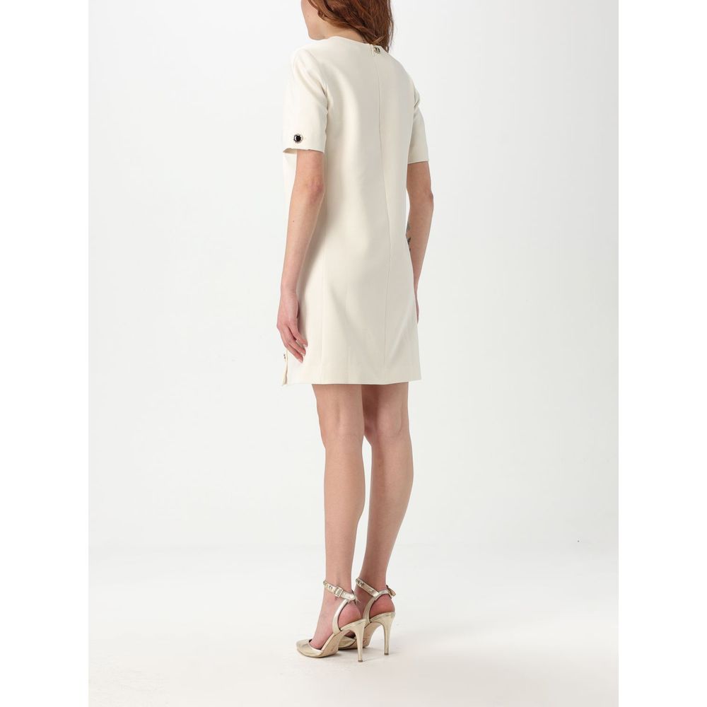 Twinset Pearl Polyester Casual Dress Twinset