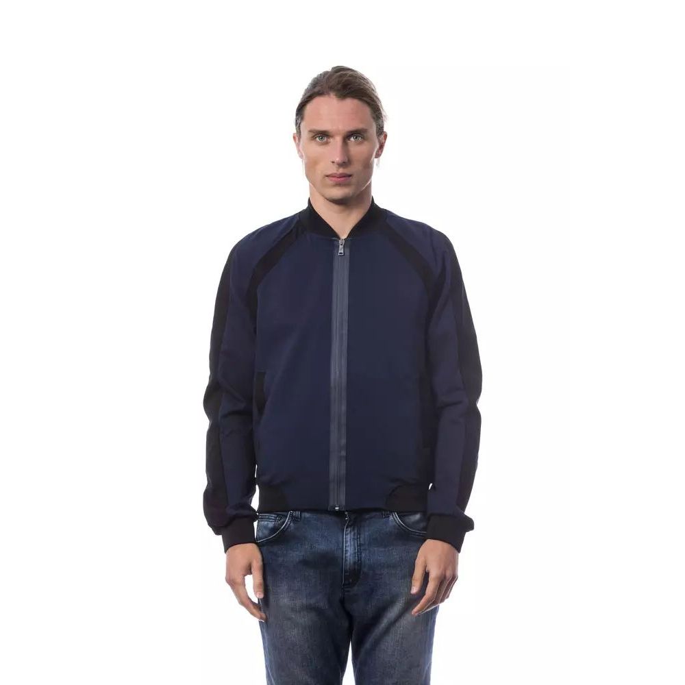 Verri Blue Viscose Bomber Verri