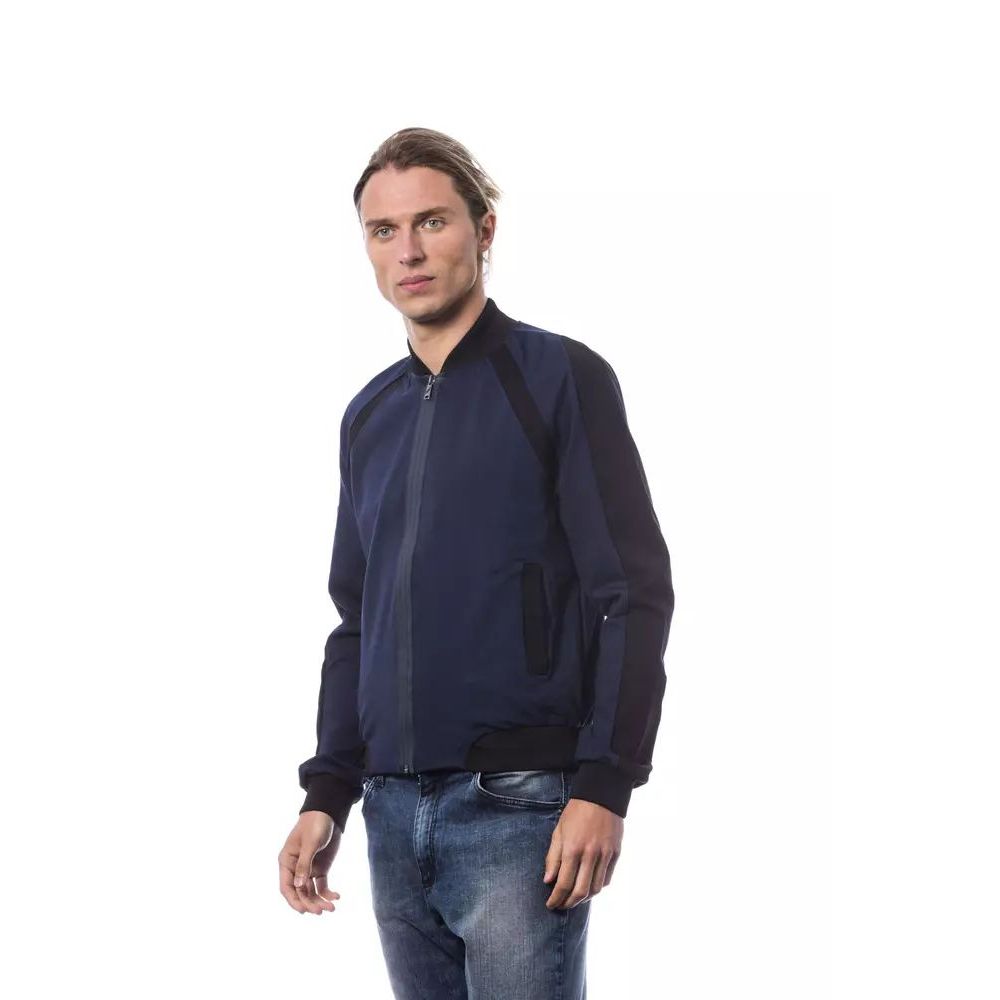 Verri Blue Viscose Bomber Verri