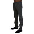BENCIVENGA Black Cotton Dress Pants BENCIVENGA
