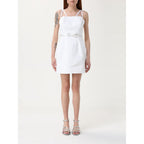 Elisabetta Franchi Beige Polyester Casual Dress Elisabetta Franchi