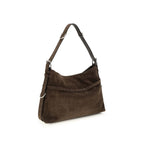Givenchy Bos Taurus shoulder bag in black calf leather with gold-tone hardware and structured design.
