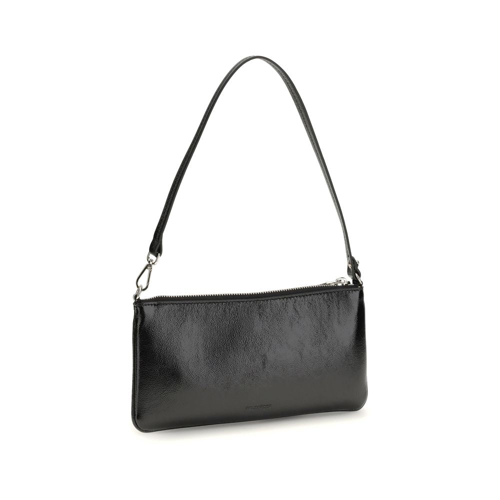 Courrèges Black Cowhide Shoulder Bag Courrèges
