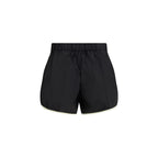 Prada Black Recycled Polyamide Bermuda Shorts