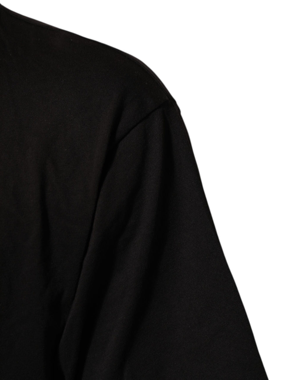 Dolce & Gabbana Black Logo Print Cotton Crew Neck T-shirt - Eljoys Fashion 
