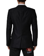Dolce & Gabbana Blue MARTINI Single Breasted Jacket Blazer - Eljoys Fashion 