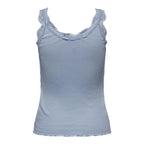 Only Blue Cotton Tank Tops Only