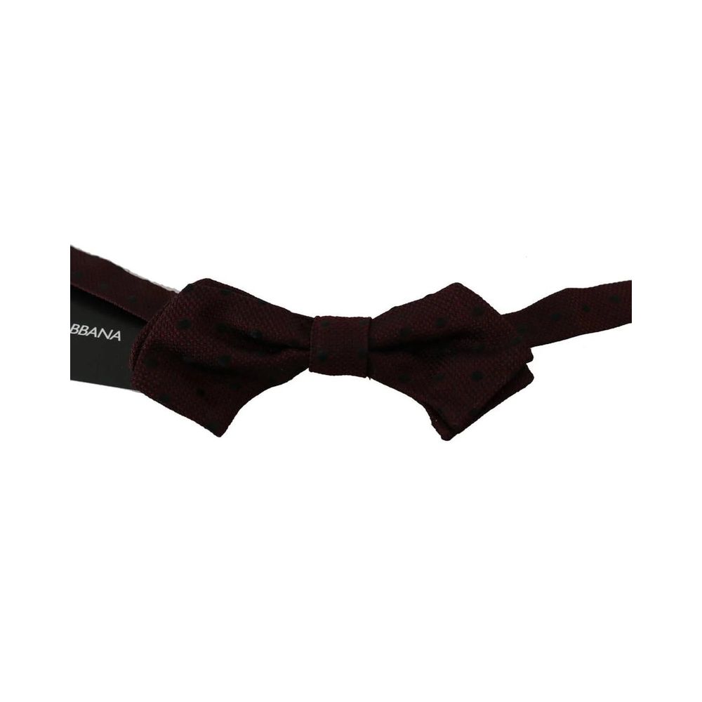 Dolce & Gabbana Purple Silk Tie Dolce & Gabbana