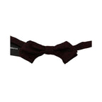 Dolce & Gabbana Purple Silk Tie Dolce & Gabbana