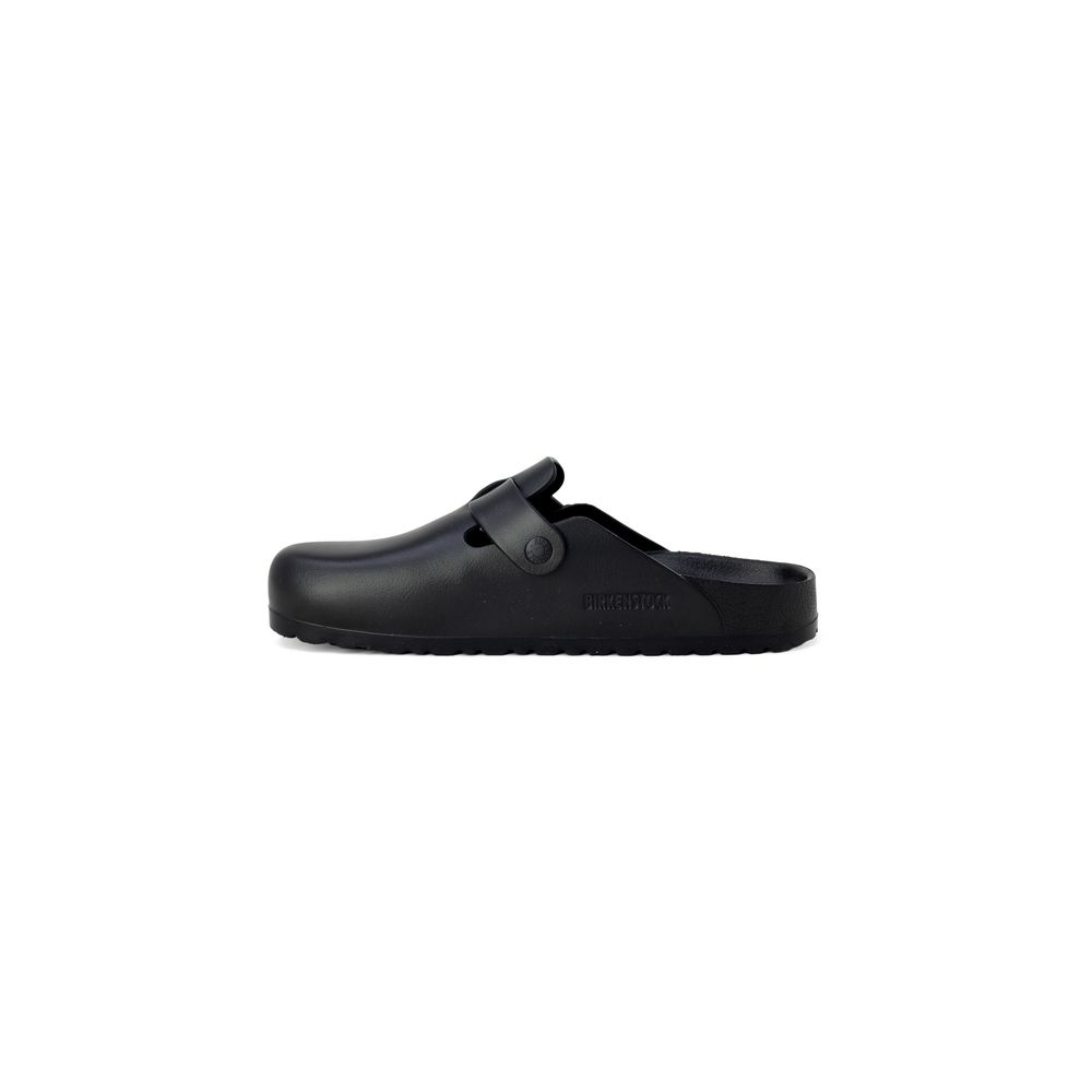 Birkenstock Black Artificial Leather Slippers Birkenstock