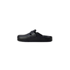 Birkenstock Black Artificial Leather Slippers Birkenstock