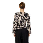 Jacqueline De Yong Beige Polyester Blouse Jacqueline De Yong