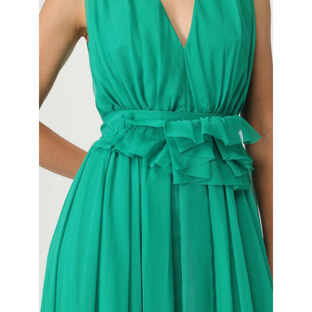 Liu Jo Bicolor Polyester Casual Dress Liu Jo