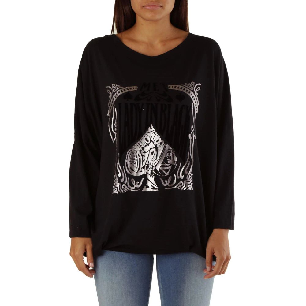 Met Black Viscose Sweatshirt Met