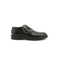 Duca di Morrone Black Leather Slip-On Loafers Duca di Morrone