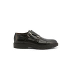Duca di Morrone Black Leather Slip-On Loafers Duca di Morrone