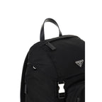 Prada Black Recycled Polyamide Backpack