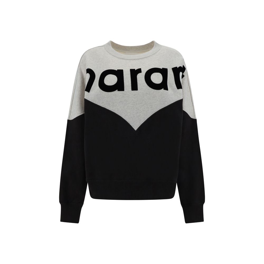 Marant Etoile Gray Cotton Sweatshirt Marant Etoile