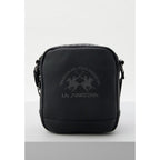 La Martina Black Polyethylene Crossbody Bag - Eljoys Fashion 