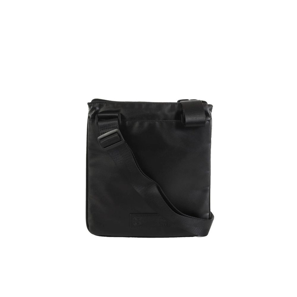 La Martina Black Polyethylene Crossbody Bag - Eljoys Fashion 