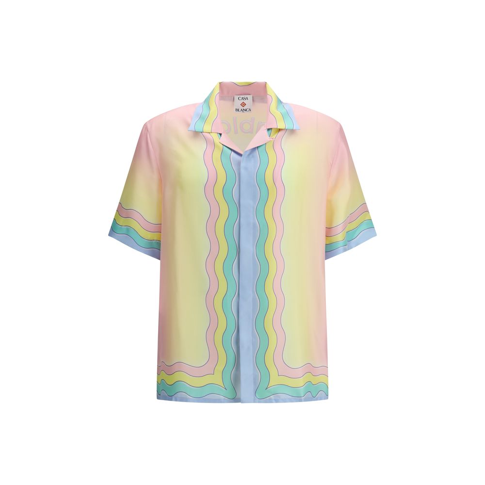 Casablanca Multicolor Silk Pattern Shirt Casablanca