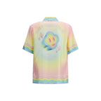 Casablanca Multicolor Silk Pattern Shirt