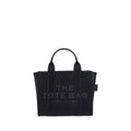 Black calf leather Marc Jacobs Bos Taurus handbag with structured design and silver-tone hardware.