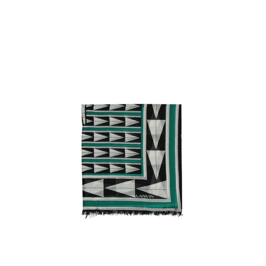 Lanvin Bicolor Wool Foulard Lanvin