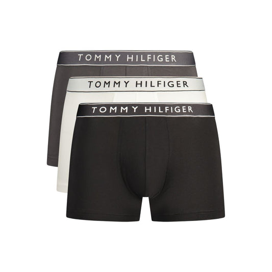 Tommy Hilfiger Grey Cotton Men's Boxer Short Tommy Hilfiger