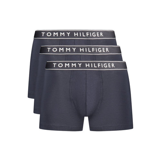 Tommy Hilfiger Blu Cotton Men's Boxer Shorts Tommy Hilfiger