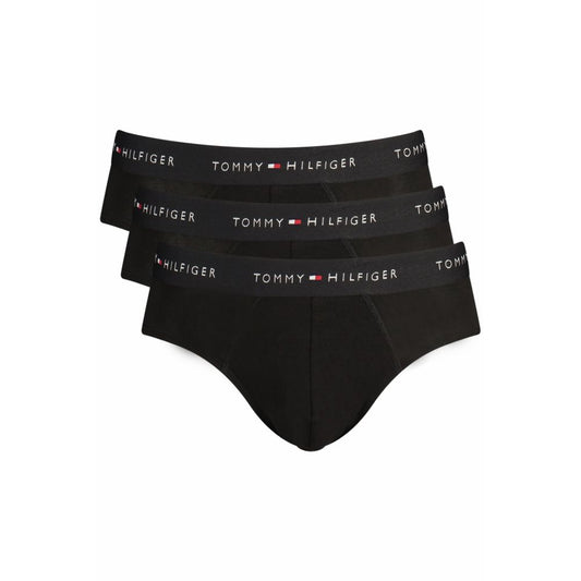 Tommy Hilfiger Black Cotton Men's Briefs Tommy Hilfiger