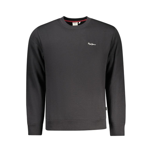 Pepe Jeans Black Polyester Men's Sweatshirt Pepe Jeans