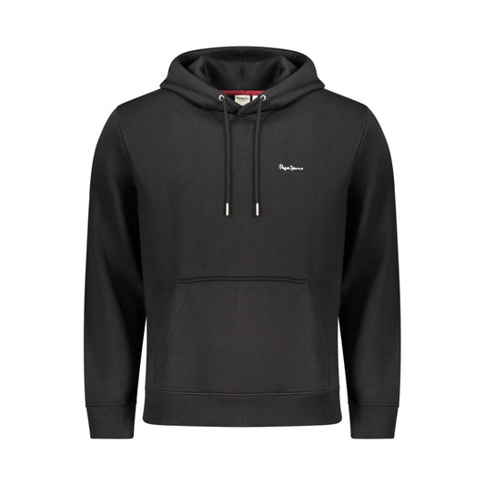 Pepe Jeans Black Polyester Men's Sweatshirt Pepe Jeans