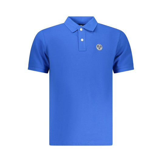 North Sails Blue Cotton Men's Polo Shirt North Sails