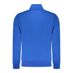 Blue cotton men's sweatshirt by North Sails featuring a classic crewneck and relaxed fit, displayed on a plain background.