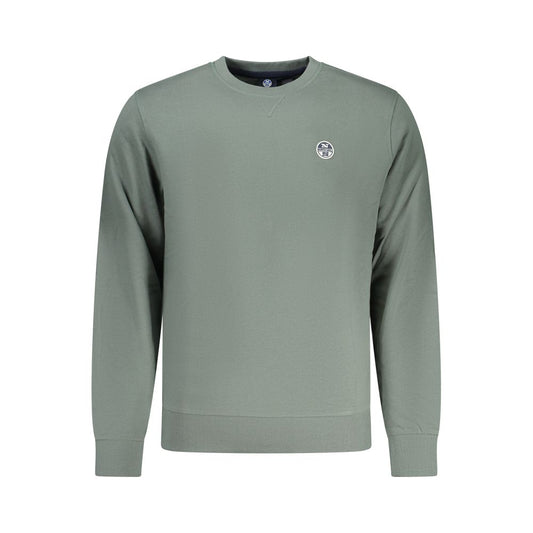 North Sails Verde Cotton Men Sweatshirt North Sails