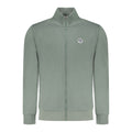 North Sails Verde cotton men's sweatshirt displayed on a hanger, featuring a casual crewneck design and North Sails branding.