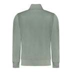 North Sails Verde cotton men's sweatshirt with crew neck and long sleeves, featuring a classic design and soft fabric.