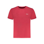 Pepe Jeans Rosso cotton men's T-shirt in red with crew neckline and short sleeves, casual style for everyday wear.