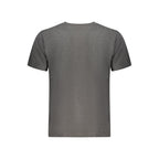 Pepe Jeans men's grey cotton T-shirt with crew neckline, casual style, and soft fabric for everyday wear.