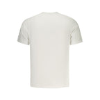 White North Sails cotton men's T-shirt with crew neckline and casual fit, displayed on a plain background.